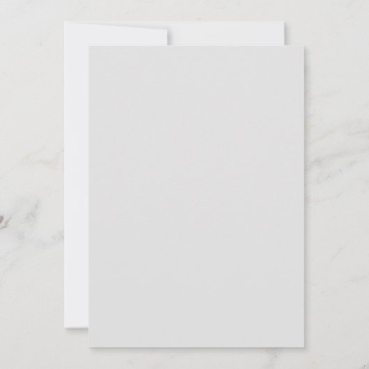 Elegante Pastel Florals Peach Blush Gray Wedding Einladung (Rückseite)