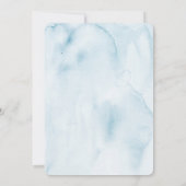 Elegante Pastel Garden Einladung (Rückseite)