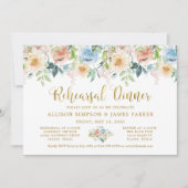 Elegante Pastel Garden Probe Einladung (Vorderseite)