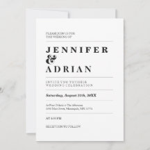 Elegante Pastel Minimal White Modern Einfache Invi
