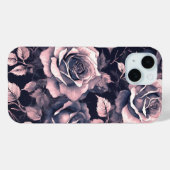 Elegante Pastel Pink Roses Case-Mate iPhone Hülle (Rückseite (Horizontal))