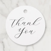 Elegante Pastel Vintager Blumenstrauß Geschenkanhänger (Rückseite)