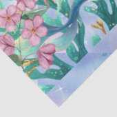 Elegante Pastel Watercolor Mermaids Decoupage Seidenpapier (Ausschnitt)