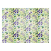 Elegante Pastelfarben, lila und grün Tischdecke (Vorderseite (Horizontal))