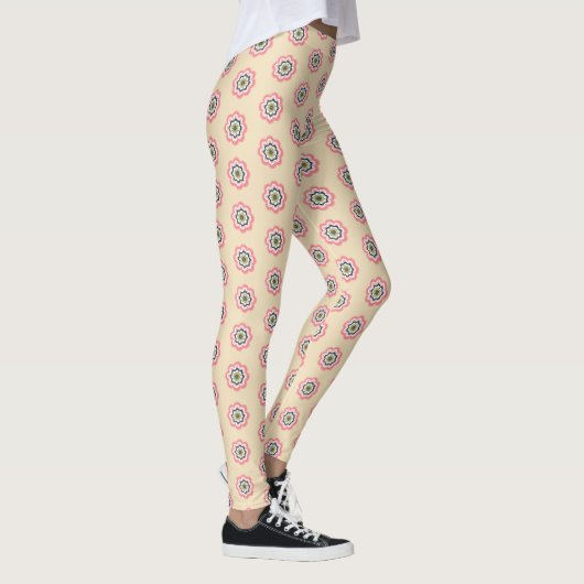 Elegante Pastelfrauen Leggings (Rechts)