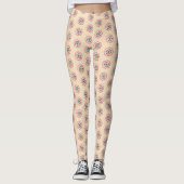 Elegante Pastelfrauen Leggings (Vorderseite)
