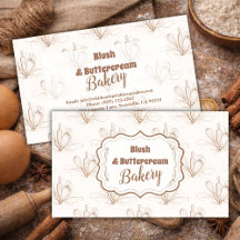 Elegante Pastell-Bäckerei-Branding