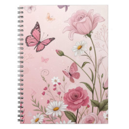 Elegante Pastell-Rosengarten-iPad Smart Cover Notizblock