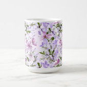 Elegante Pastellblüte Kaffeetasse (Mittel)