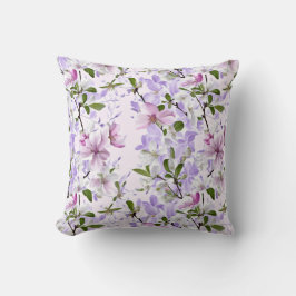 Elegante Pastellblüte Kissen