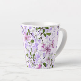 Elegante Pastellblüten Klein Milchtasse
