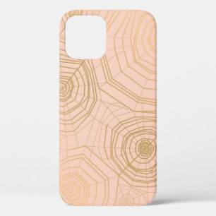 Elegante Pastellfarbe mit nahtlosem Spinnennetz Case-Mate iPhone Hülle
