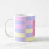Elegante Pastellfarben Kaffeetasse (Links)