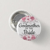 Elegante Patentin der Braut Button (Vorne & Hinten)