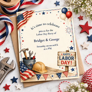 Elegante patriotische amerikanische Flagge Labor D