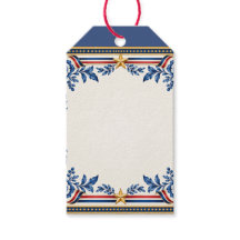 Elegante patriotische rote weiße und blaue Blumens
