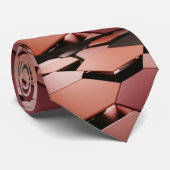 Elegante peach-Krawatte Krawatte (Gerollt)