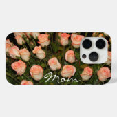 Elegante Peach-Rose Case-Mate iPhone Hülle (Rückseite (Horizontal))