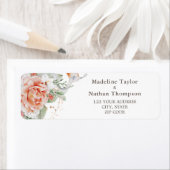 Elegante Peach Wassercolor Floral (Insitu)