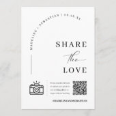 Elegante Peach Wedding Seating Chart Tischnummer (Rückseite)