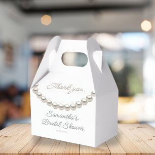 Elegante Pearl-Brautparty Geschenkschachtel