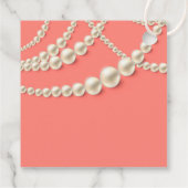 Elegante Pearl-Geschenkmarke - "To (Name), With Li Geschenkanhänger (Rückseite)