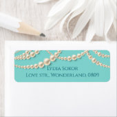 Elegante Pearl Return Address Label (Insitu)