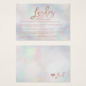 Elegante Peitsche Nachbehandlungen Rose Goldperle (Vorne & Hinten)