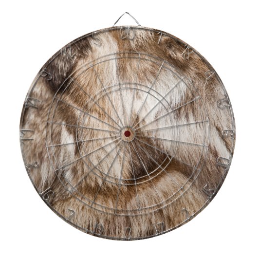 Elegante Pelzstruktur Dartscheibe (vorne)