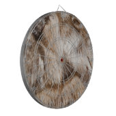 Elegante Pelzstruktur Dartscheibe (Vorderseite Links)