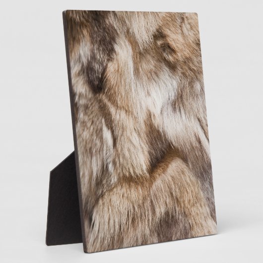 Elegante Pelzstruktur Fotoplatte (Seite)