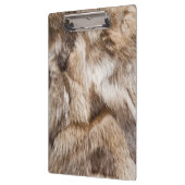 Elegante Pelzstruktur Klemmbrett (Links)
