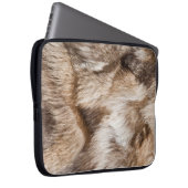 Elegante Pelzstruktur Laptopschutzhülle (Vorne Rechts)