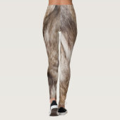 Elegante Pelzstruktur Leggings (Rückseite)
