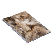 Elegante Pelzstruktur Notizblock (Rechte Seite)