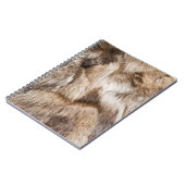 Elegante Pelzstruktur Notizblock (Linke Seite)