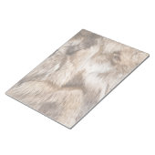 Elegante Pelzstruktur Notizblock (angewinkelt)