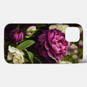 Elegante Peonies & Rose - Fall Case-Mate iPhone Hülle (Rückseite (Horizontal))