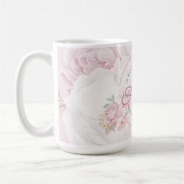 Elegante Peony Blume Großeltern Wir wählen Sie aus Kaffeetasse