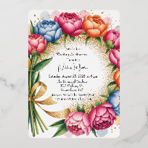 Elegante Peony Bouquet Wedding Celebration