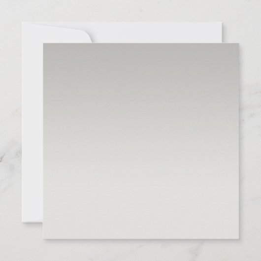 Elegante Peony Hydrangea Rose Blume Hochzeit Einladung (Rückseite)