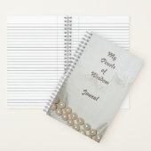 Elegante Perlen des "Wisdom Journal" Notizblock (Innen)