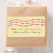 Elegante Perlen Hochzeitstempel, hellrosa (Insitu)