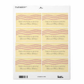 Elegante Perlen Hochzeitstempel, hellrosa (Vorne)