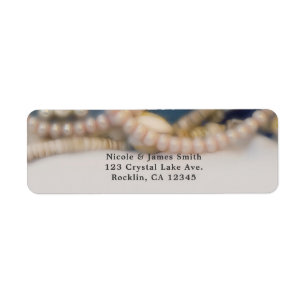 Elegante Perlen & Muscheln Beach Wedding