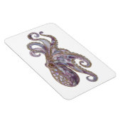 Elegante Perlen-Oktopus-Kunstillustration Magnet (Rechte Seite)
