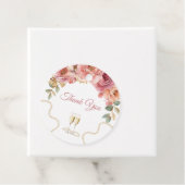 Elegante Perlen & Prosecco Brautparty Geschenkanhä Geschenkanhänger (Beispiel)