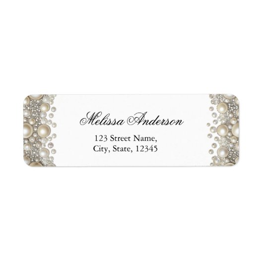 Elegante Perls Brautparty Return (Vorne)