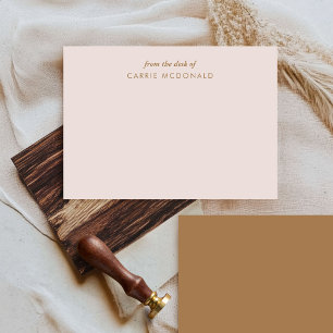 Elegante Personalisiert Stationery Mitteilungskarte