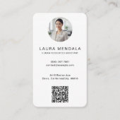 Elegante Personalisierte Editierbare Visitenkarte (Vorderseite)